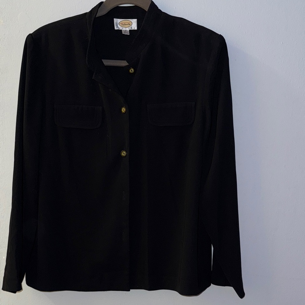 Black Buttoned Up Shirt